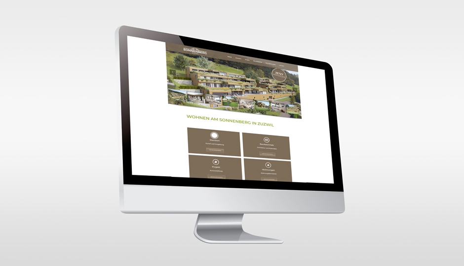 Sonnenberg Zuzwil Webseite Laptop variabel Medienvielfalt
