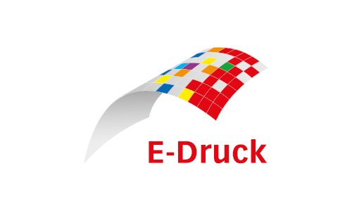 E-Druck Logo variabel Medienvielfalt