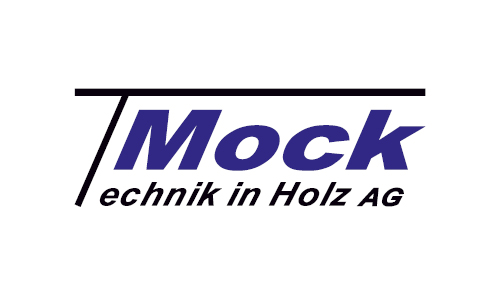 Mock Technik in Holz Logo variabel Medienvielfalt