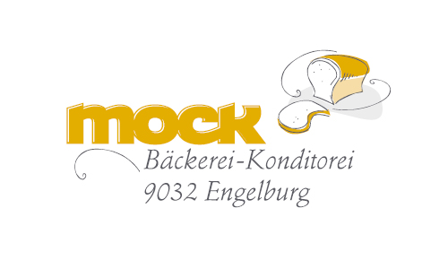 Mock Bäckerei Engelburg Logo variabel Medienvielfalt