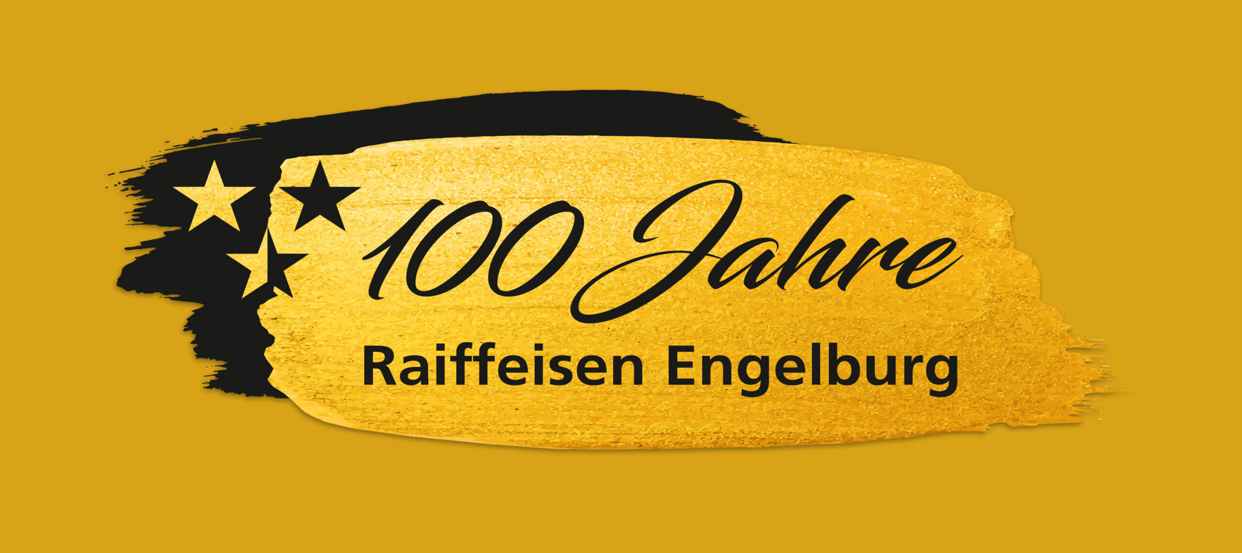 Raiffeisen 100 Jahre Logo variabel Medienvielfalt